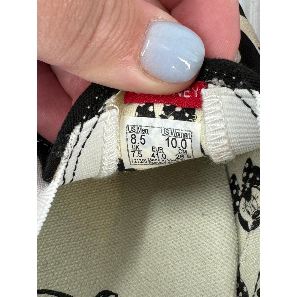 Vans Disney x Mickey & Minnie Flame Classic Slip On Women Size 10 Mens Size 8.5 - Picture 7 of 12